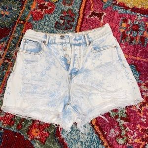 Pacsun high rise icon shorts sz 26